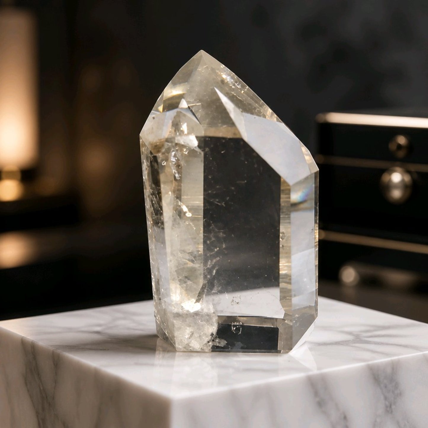 Collector Grade Brazilian Natural Citrine Tower