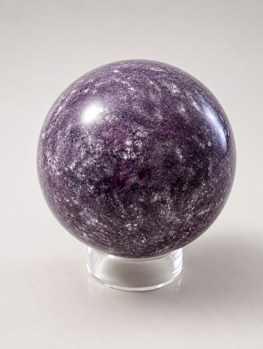 Lepidolite Sphere
