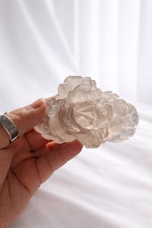 Smoky Quartz Rose
