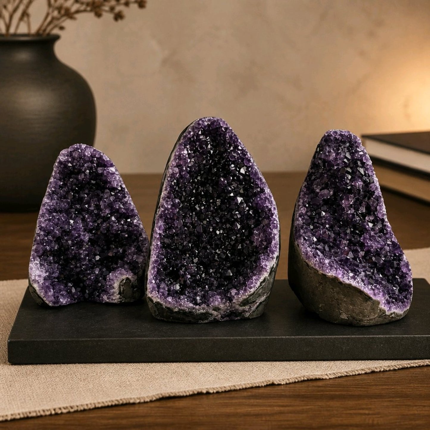 Brazilian Amethyst Druzy Geode