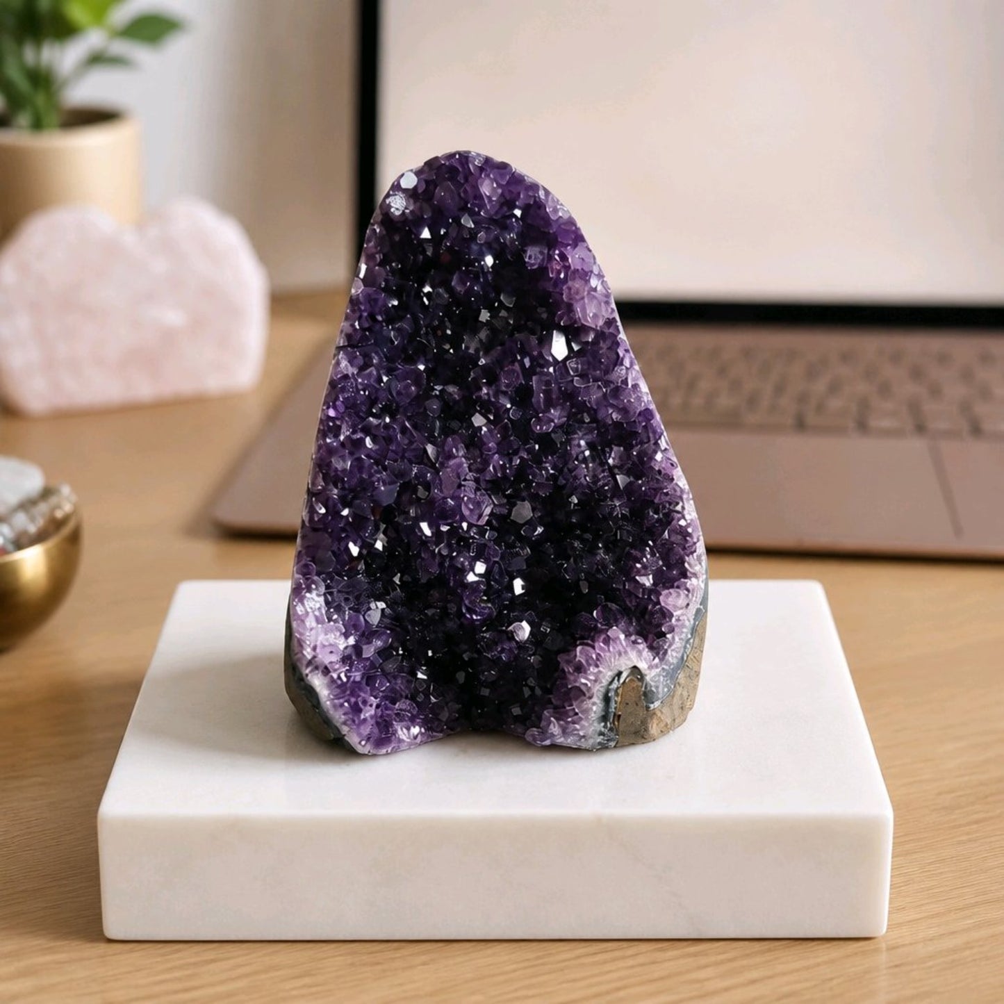 Brazilian Amethyst Druzy Geode