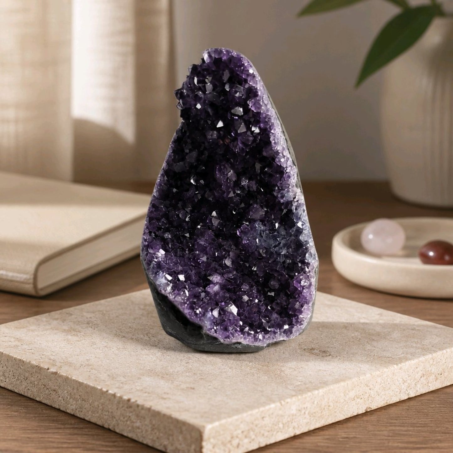 Brazilian Amethyst Druzy Geode