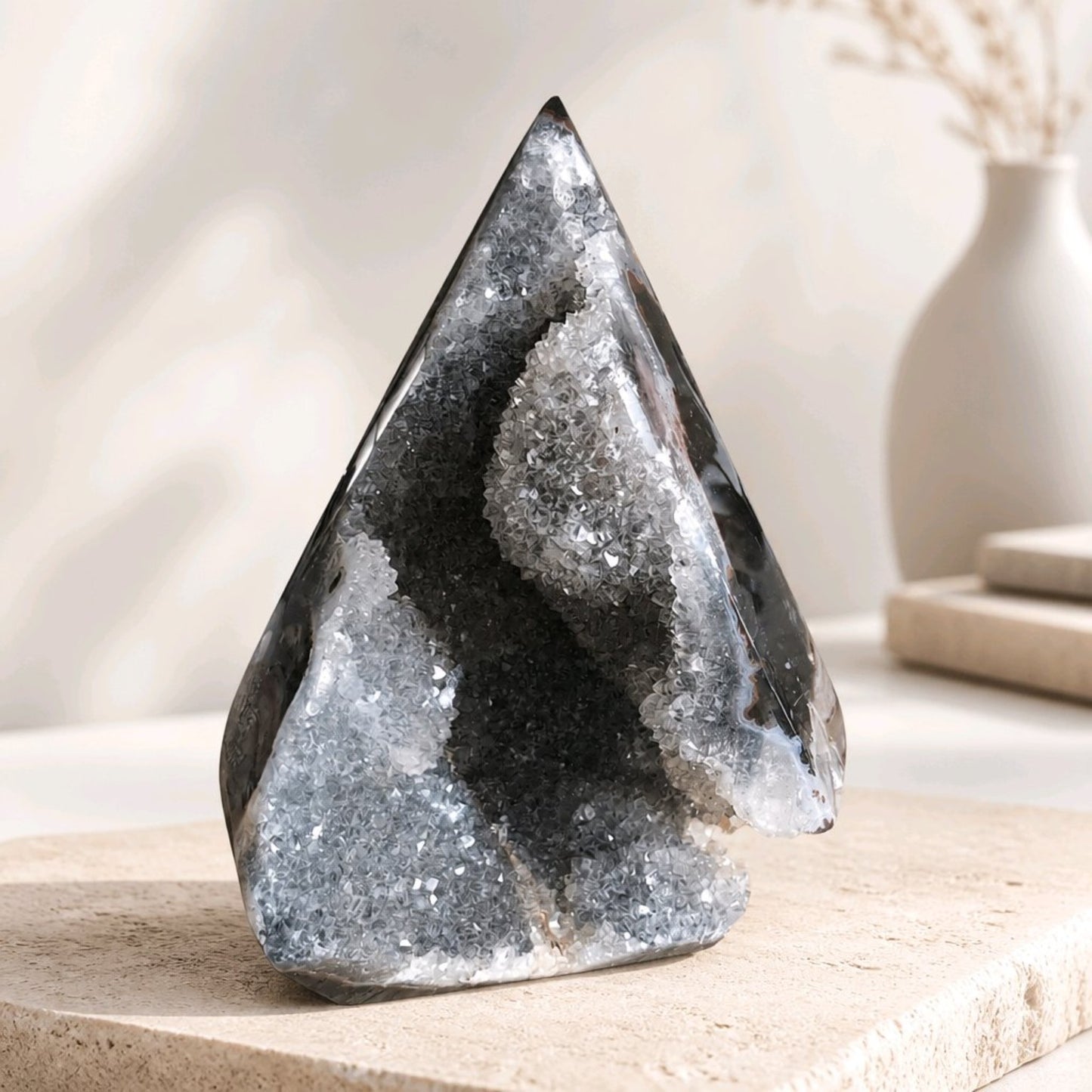 Brazilian Druzy Agate Freeform