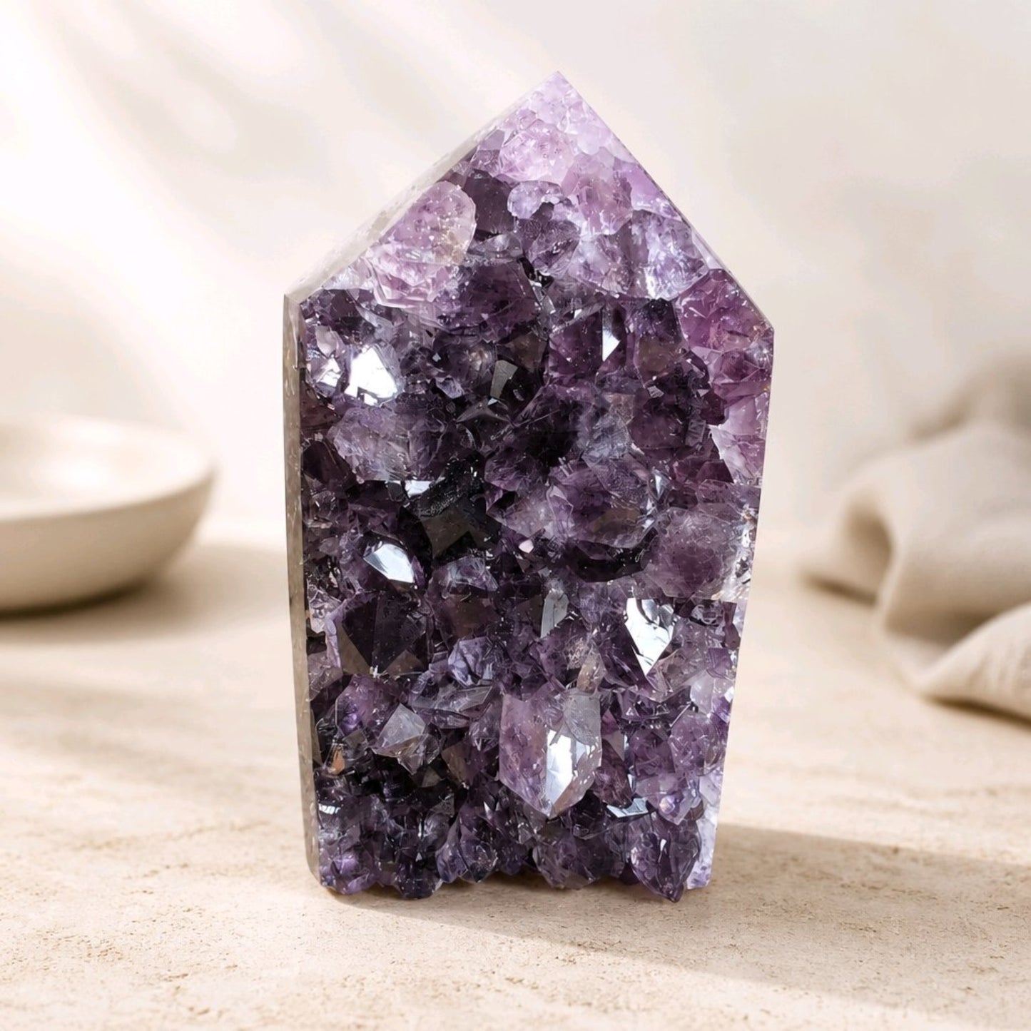 Brazilian Amethyst Druzy Towers
