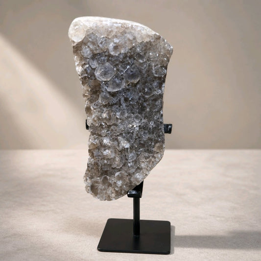 Amethyst Slice on Stand