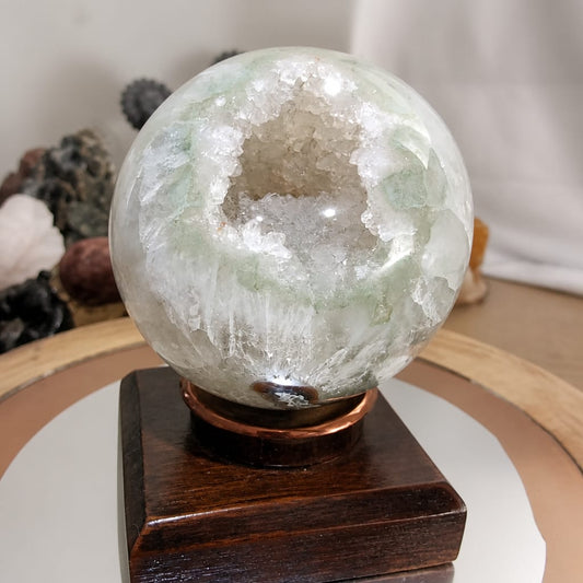 Druzy Uruguay Agate Sphere