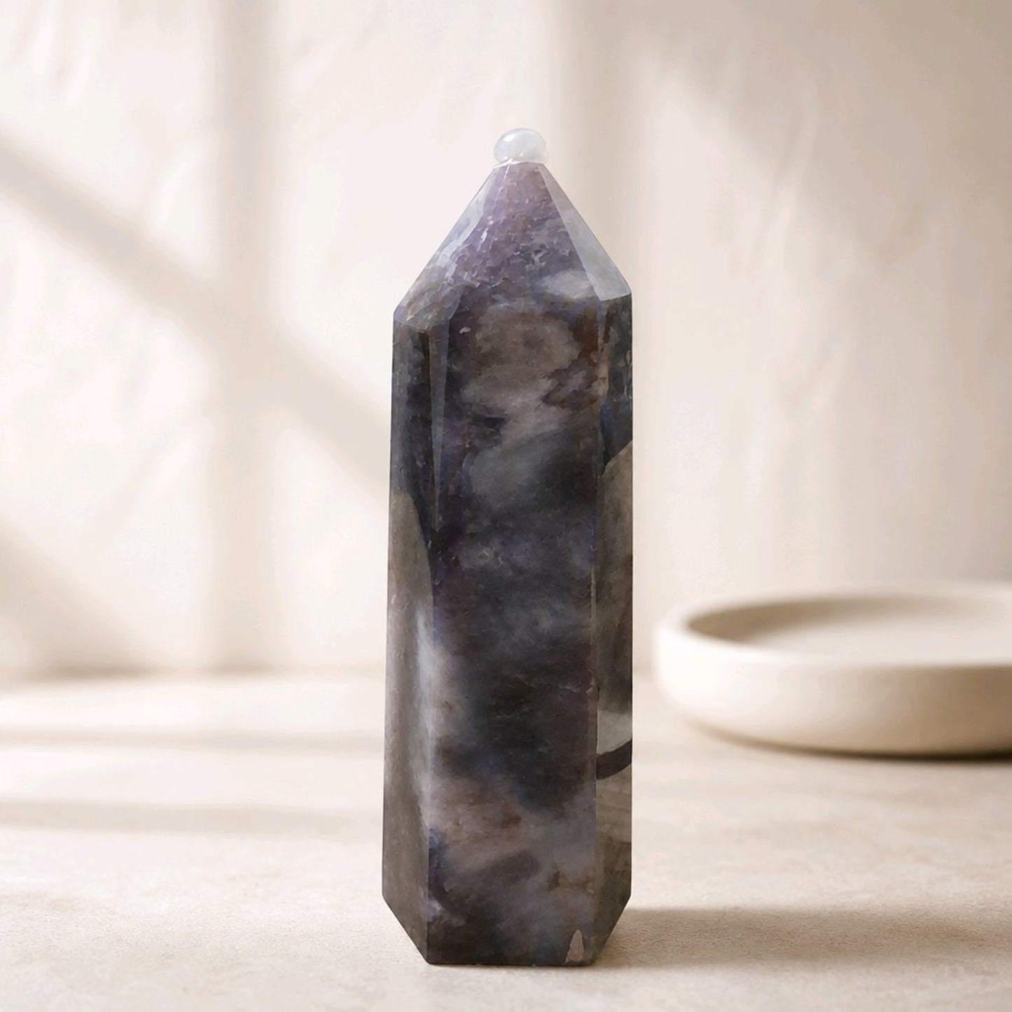 Blue Flower Agate Towers