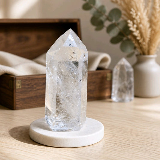 Clear Quartz Towers