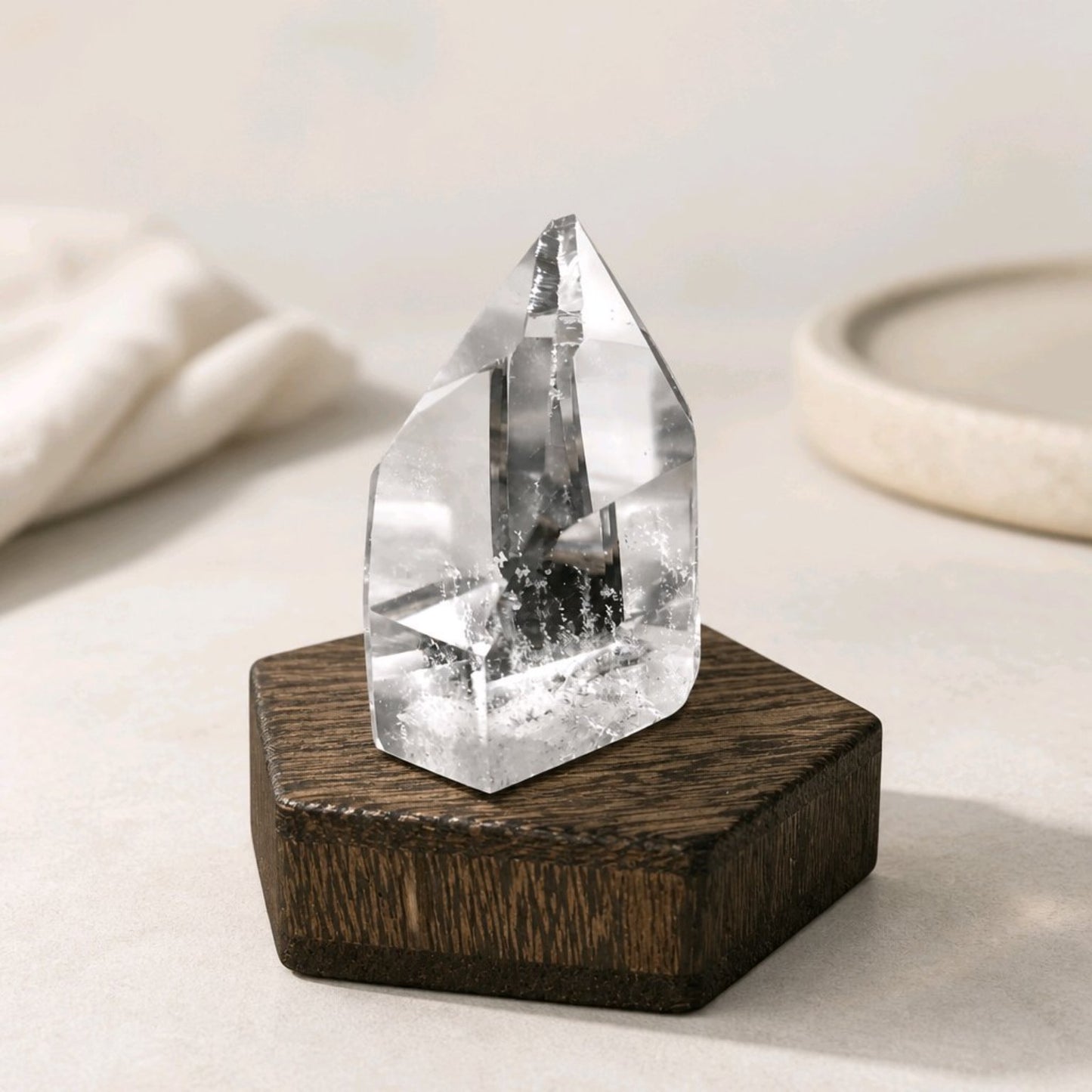 Clear Quartz Towers