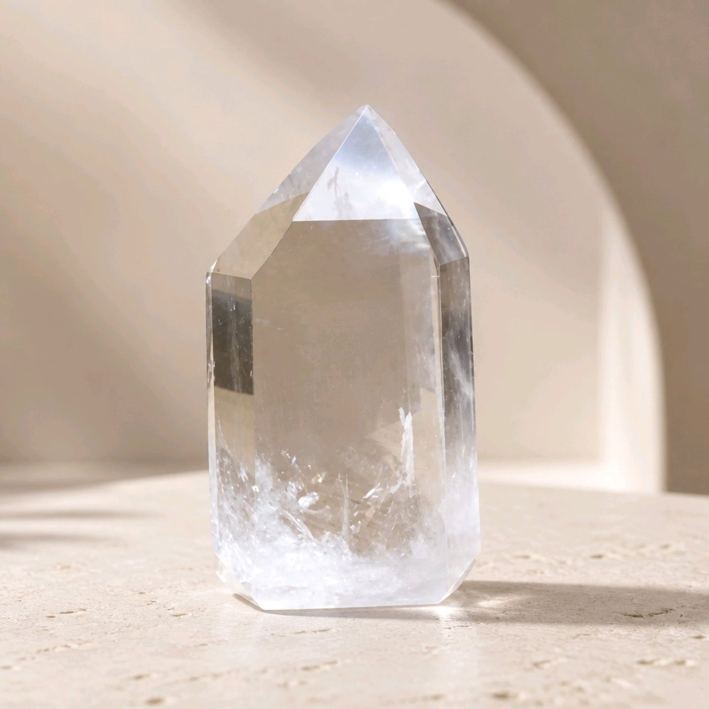 Clear Quartz Towers