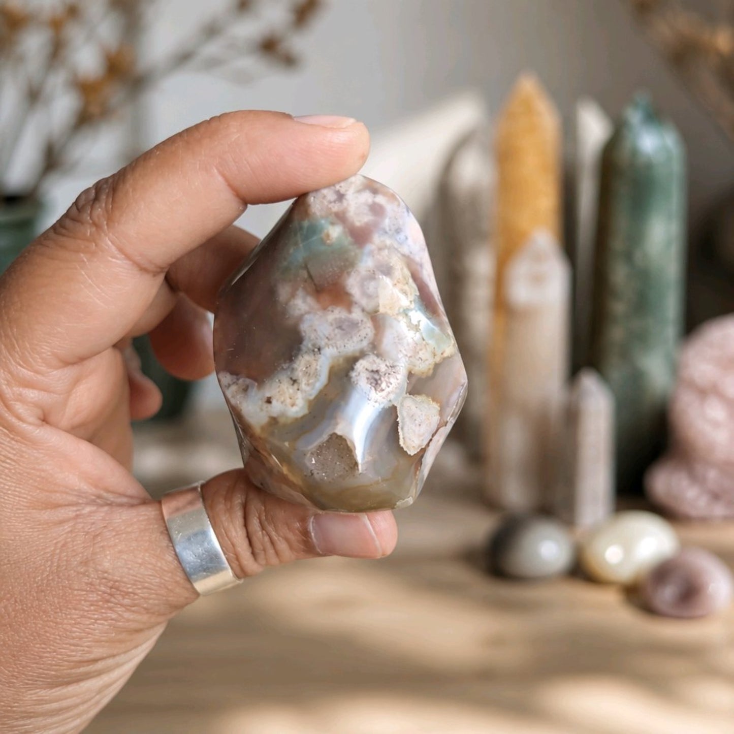 Flower Agate Mini Flames