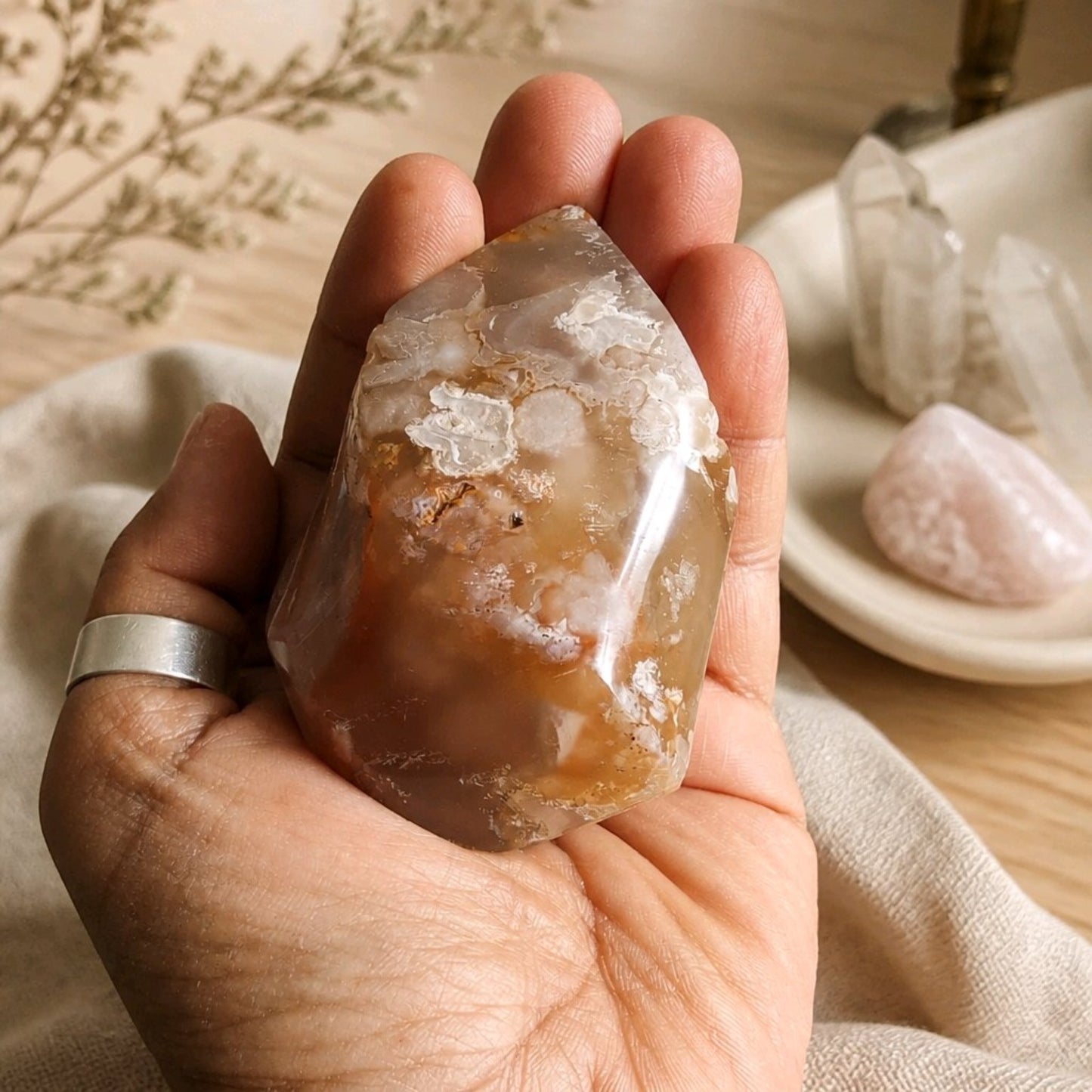 Flower Agate Mini Flames