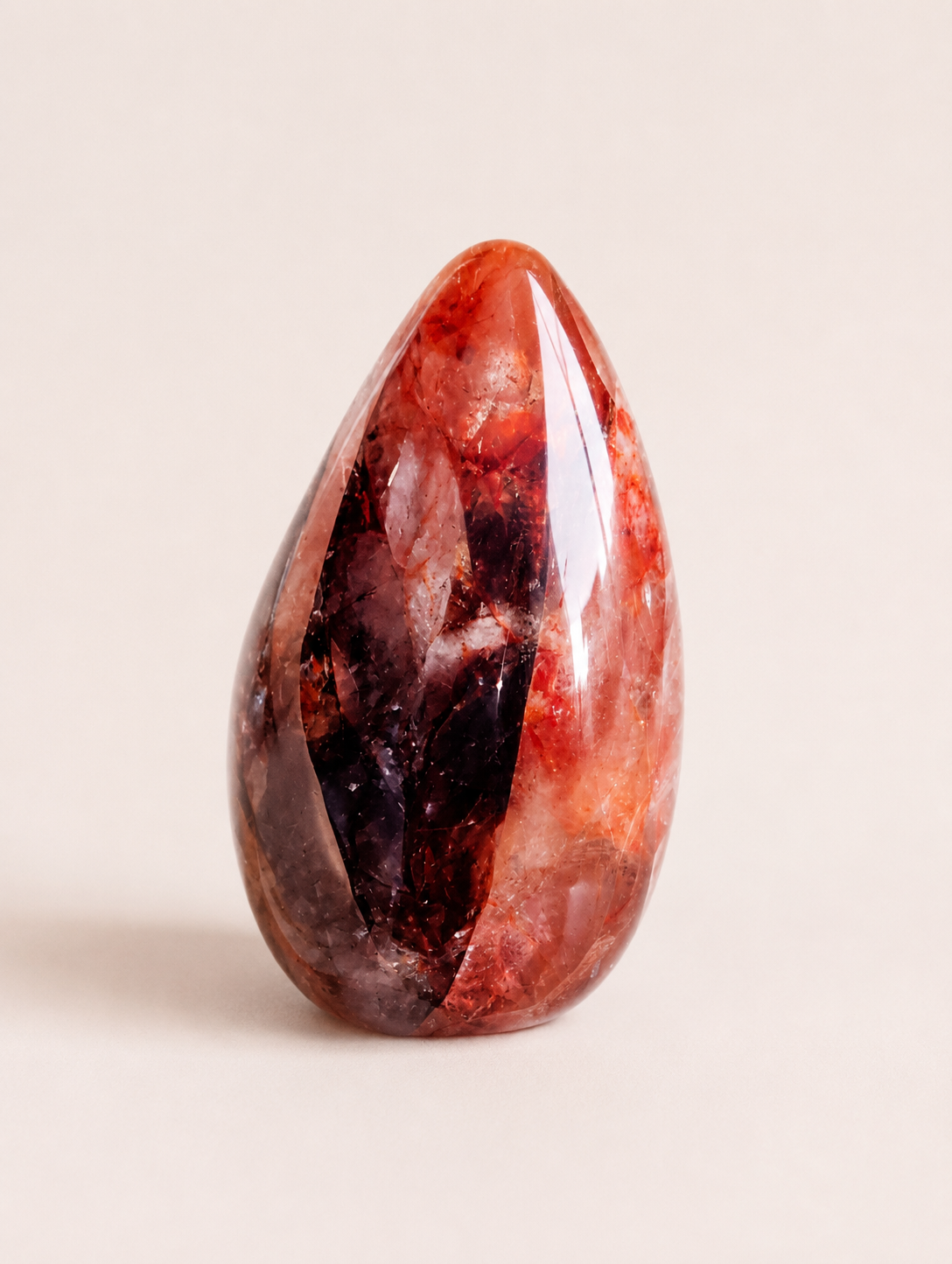 Mini Fire Quartz Carvings