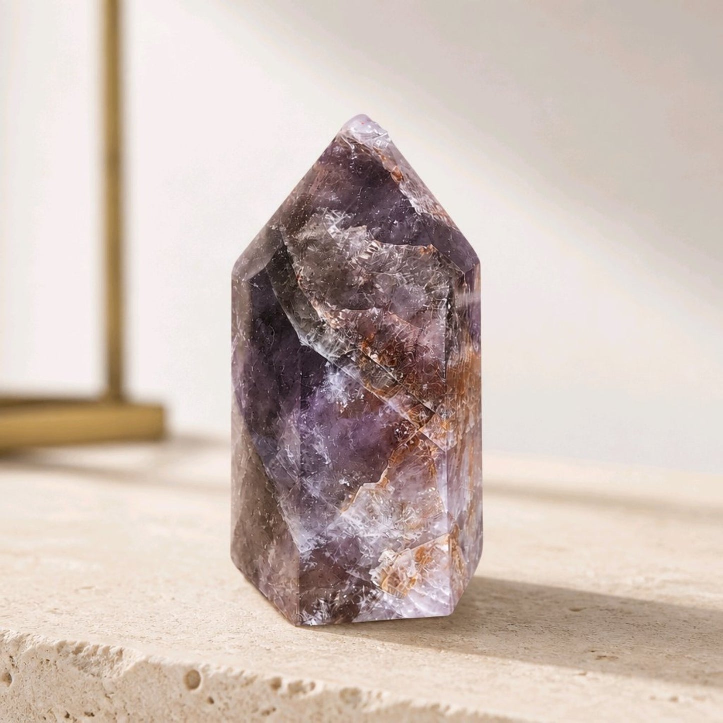 Brazilian Rainbow Fluorite Tower