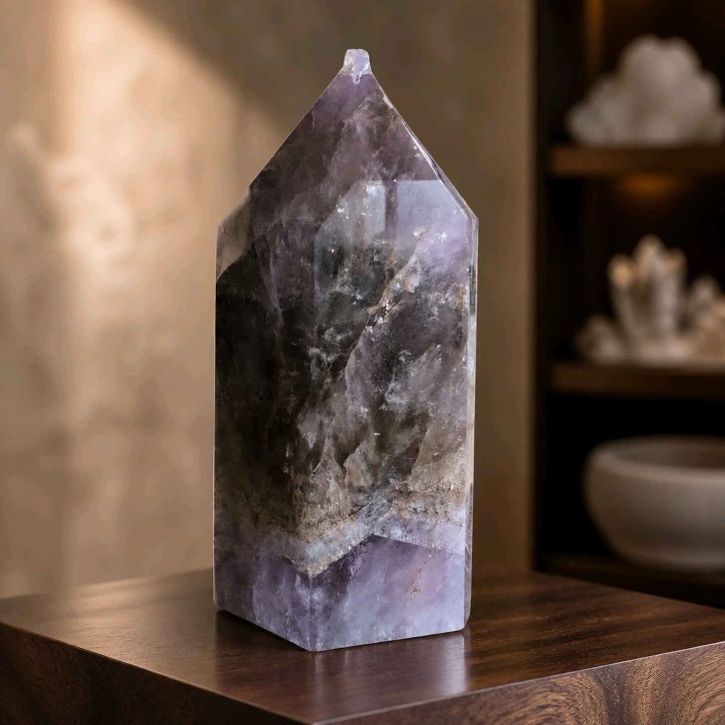 Brazilian Rainbow Fluorite Tower