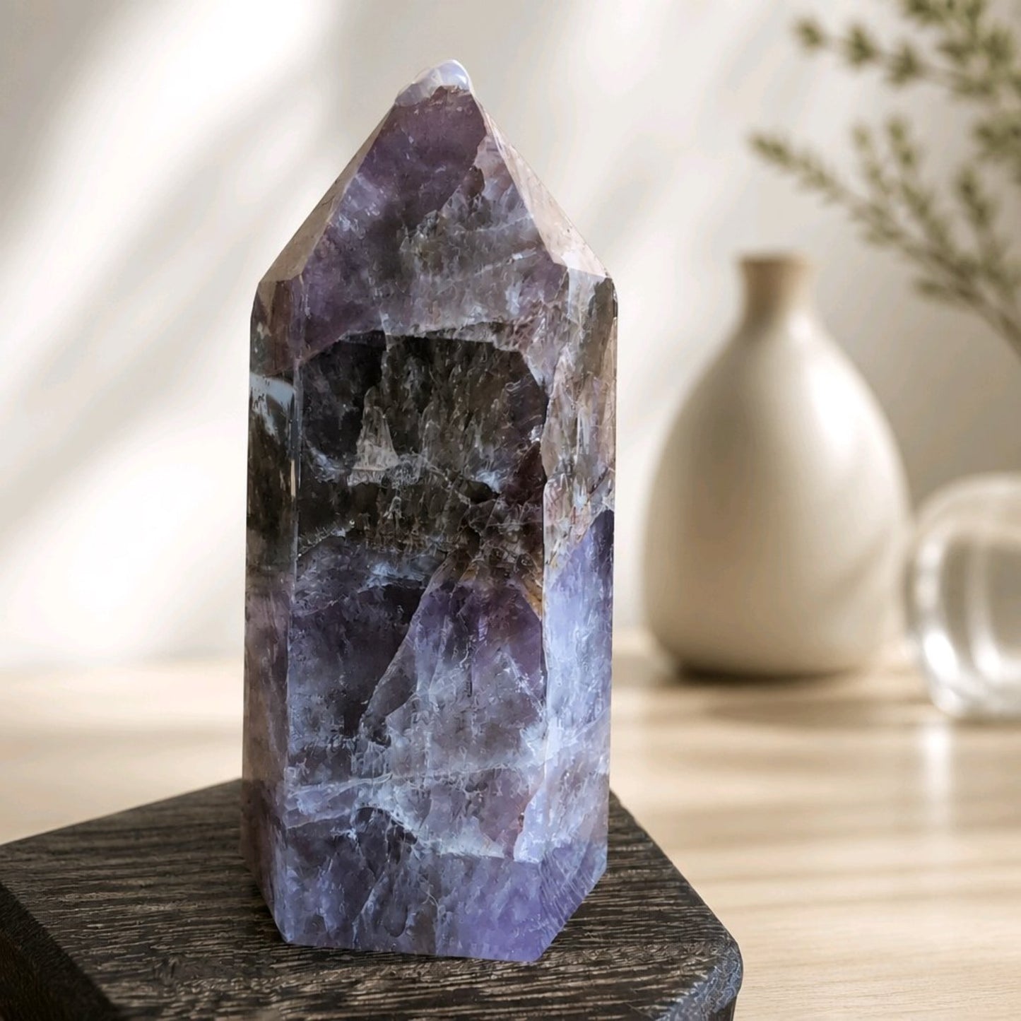 Brazilian Rainbow Fluorite Tower