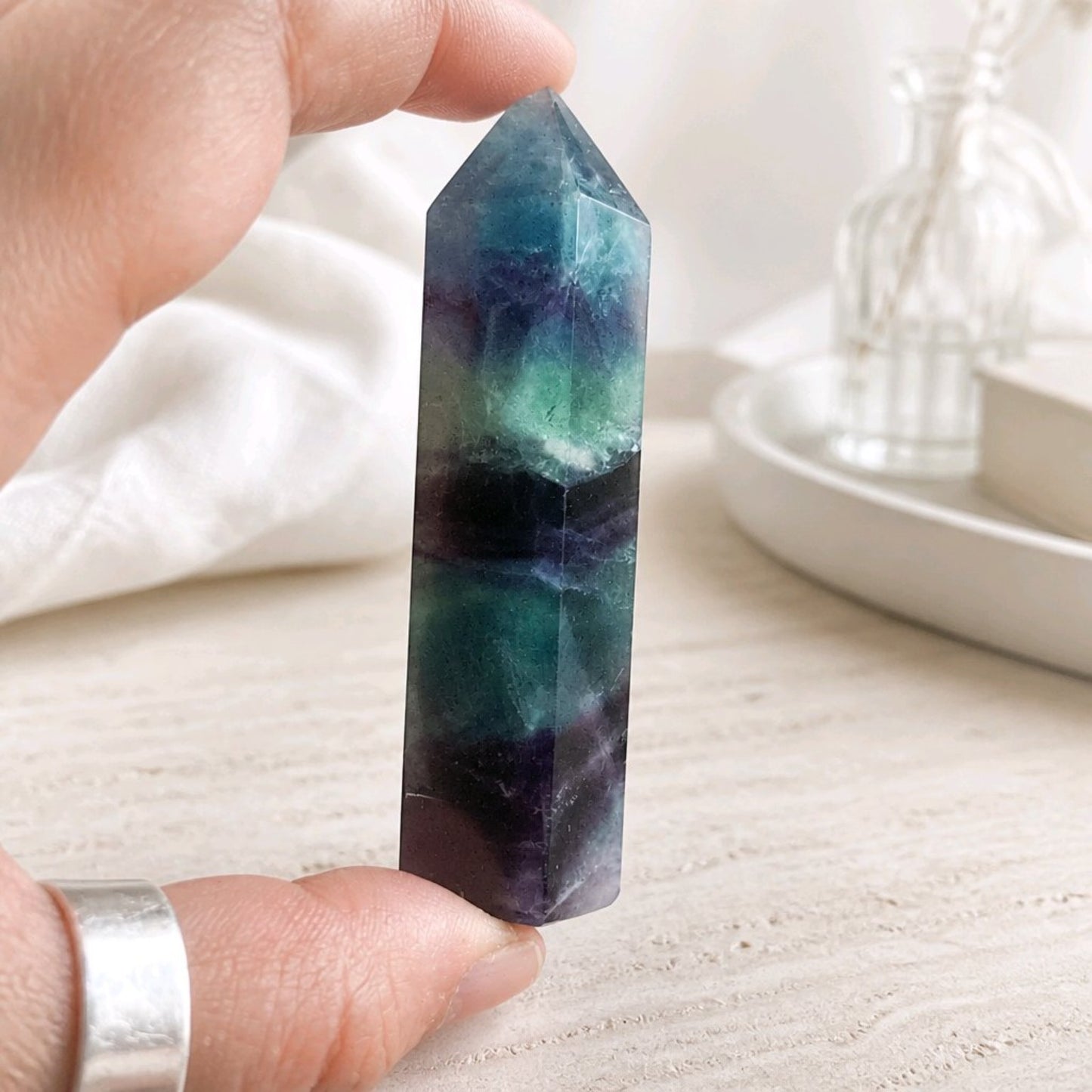 Rainbow Fluorite Towers