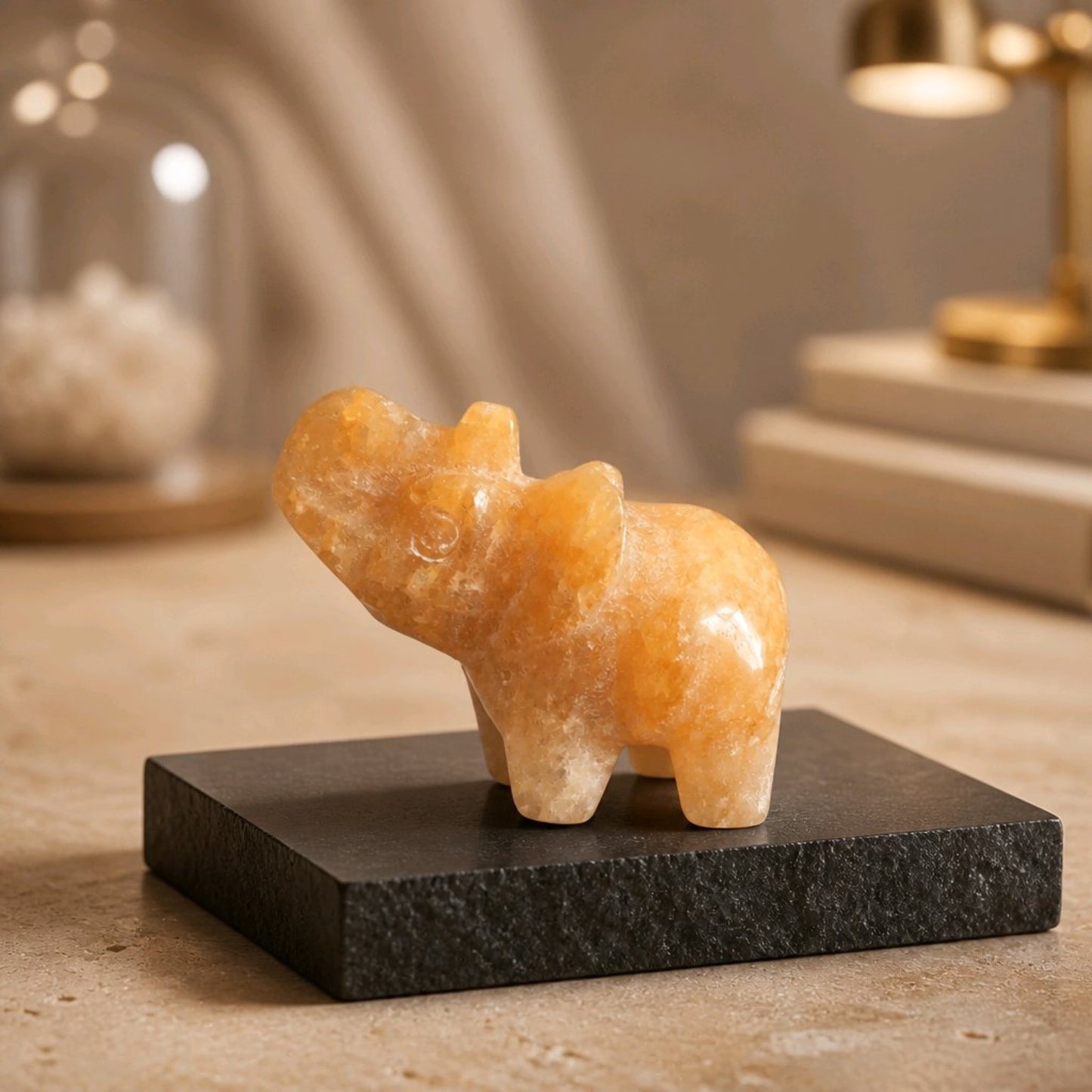 Mini Crystal Elephants