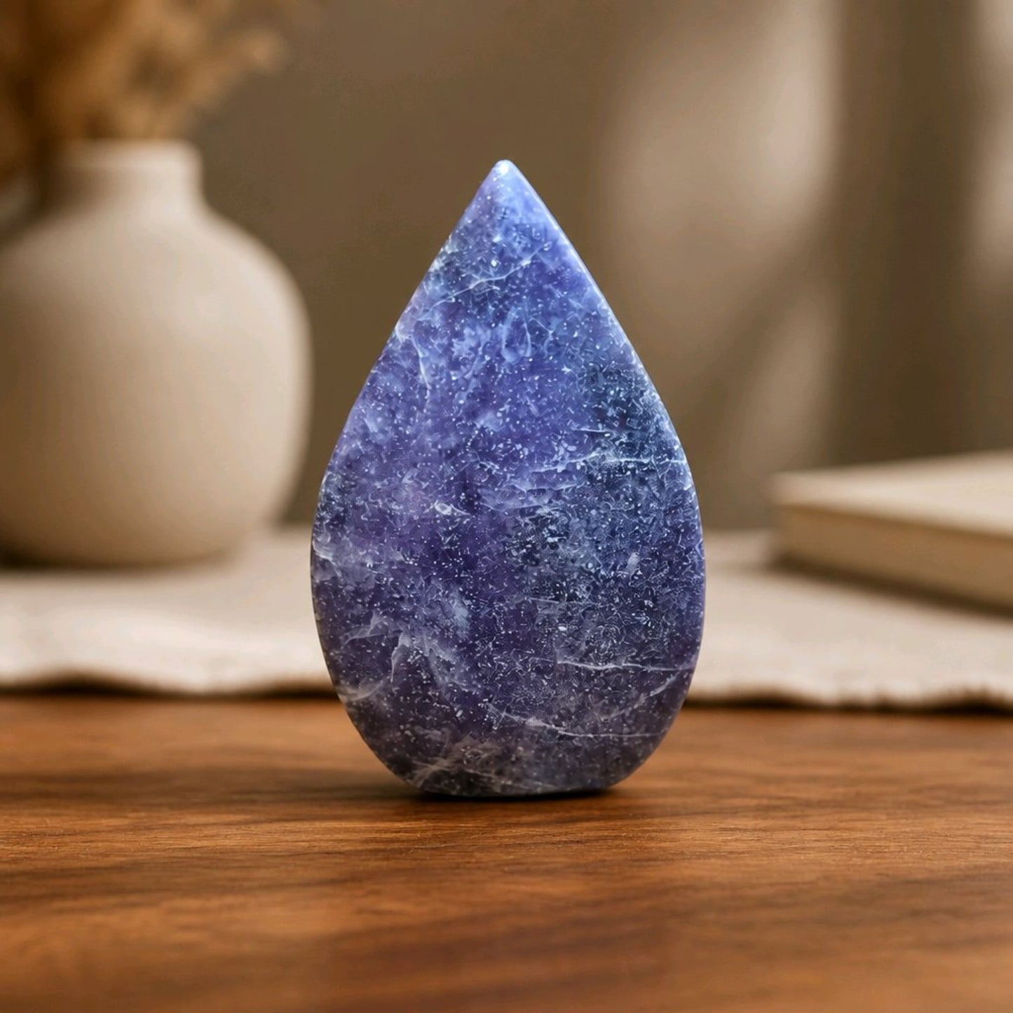 Lepidolite Teardrop Freeform