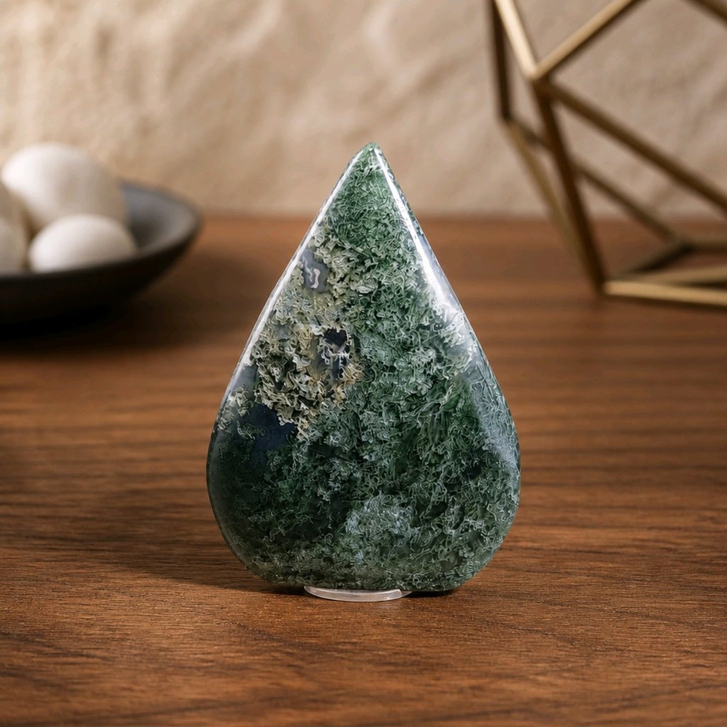Moss Agate Freeforms