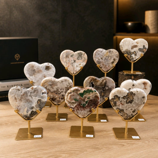Pink Amethyst Heart – Curated Selection (Medium)