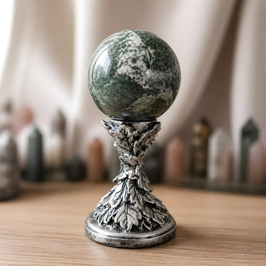 Moss Agate Sphere