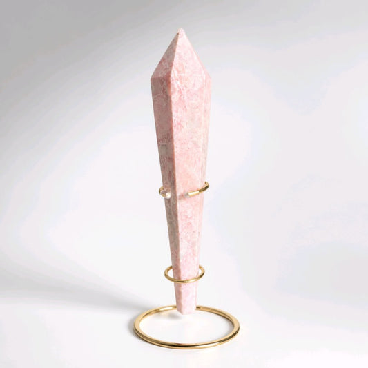 Crystal Wand on Stand