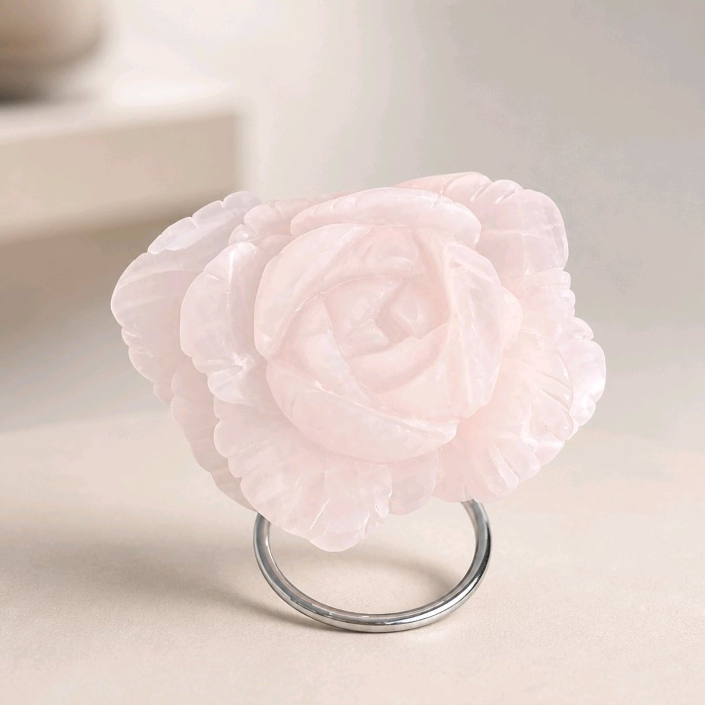 Pink Calcite Rose - SOLD