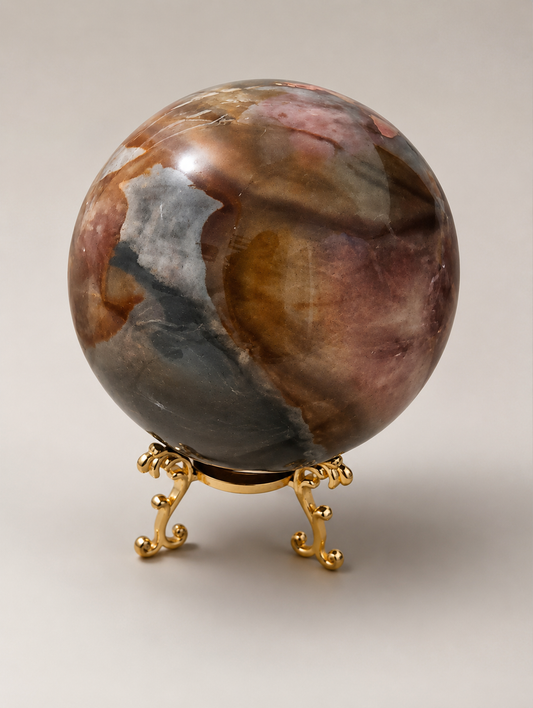 Natural Crystal Spheres
