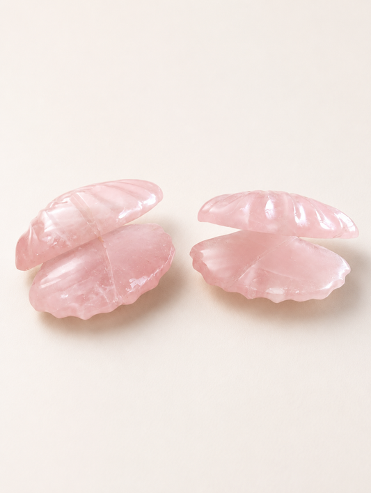 Rose Quartz Shells