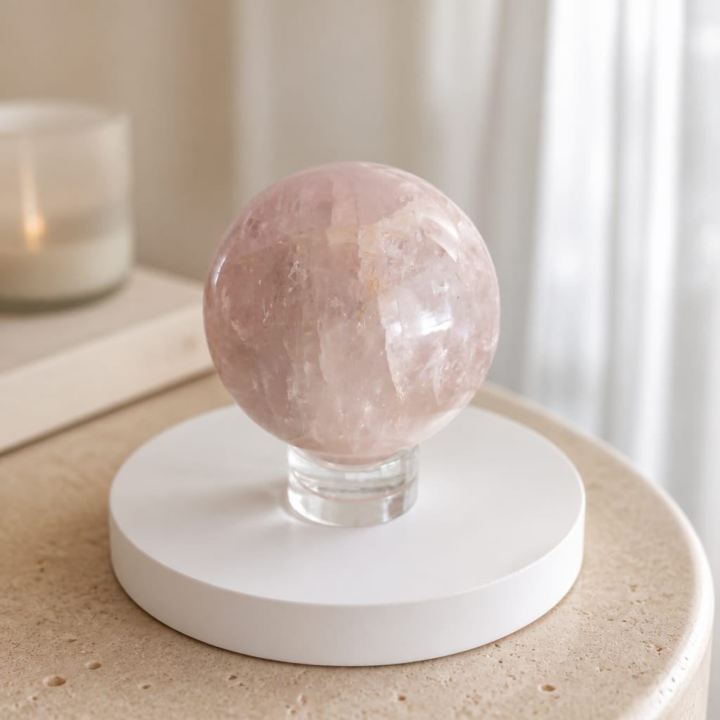 Rose Quartz Sphere
