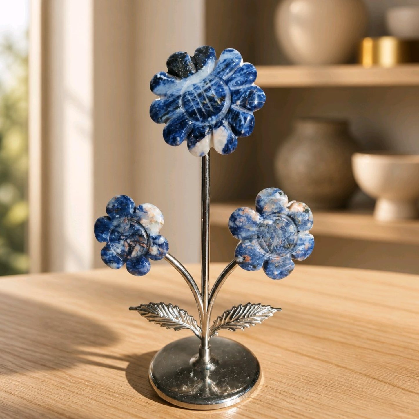 Sodalite Flower