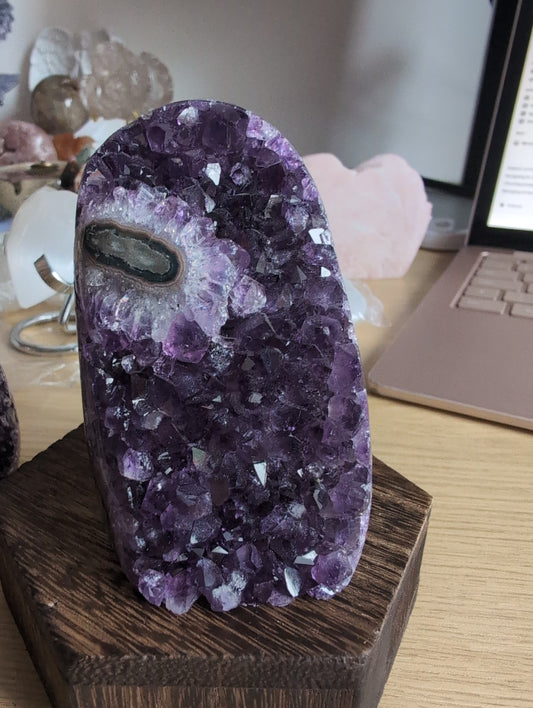 Uruguay Amethyst Geode Freeform