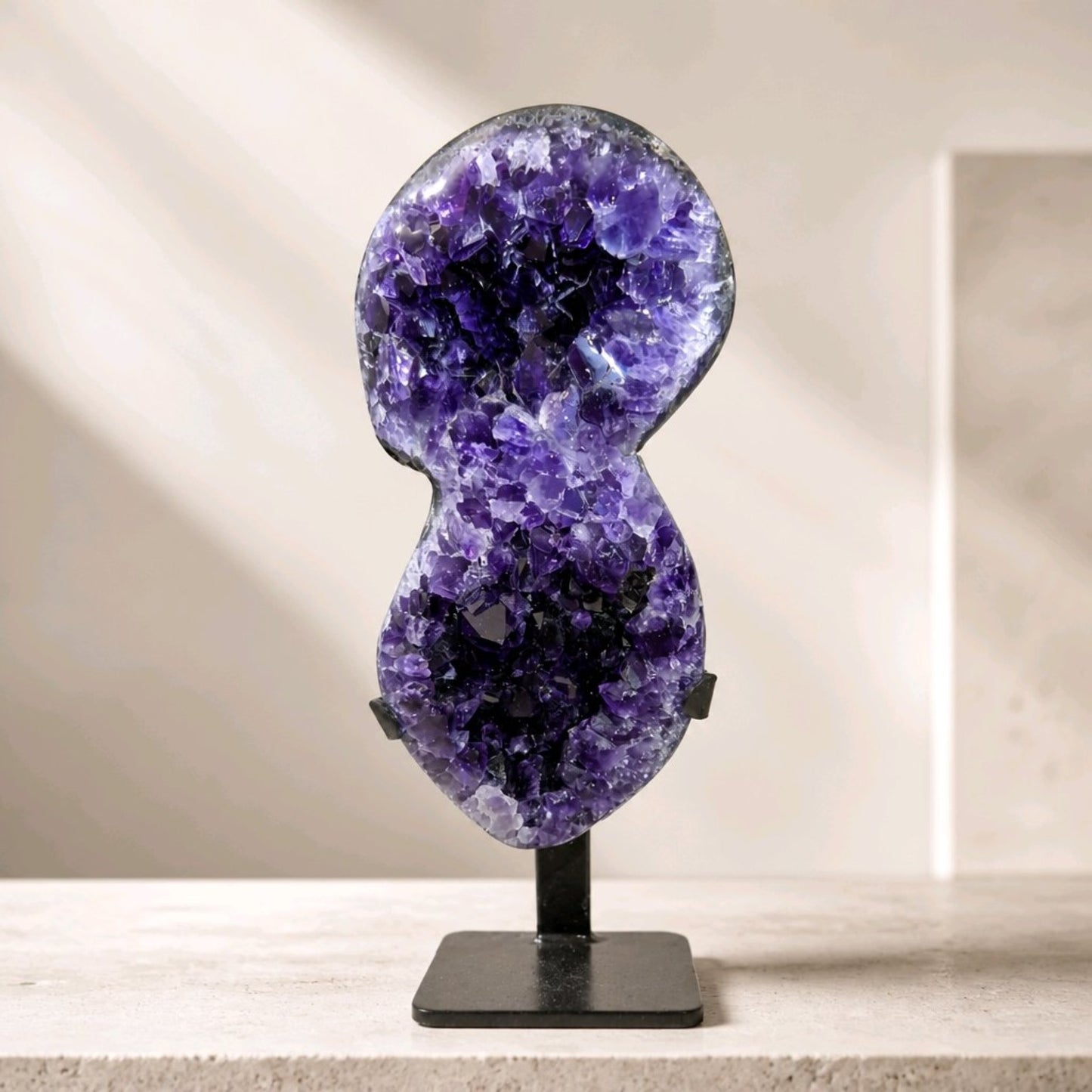 Double Cavity Uruguayan Amethyst