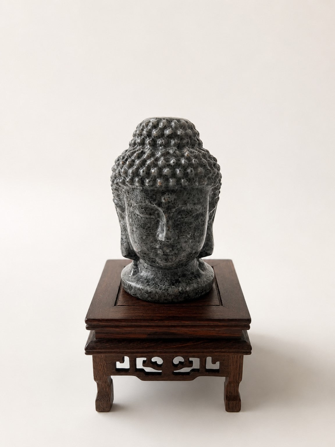 Yooperlite Buddha Heads