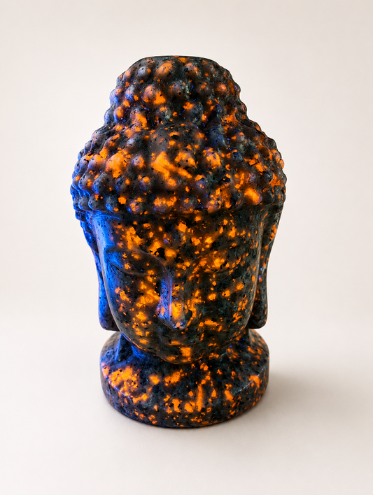 Yooperlite Buddha Heads