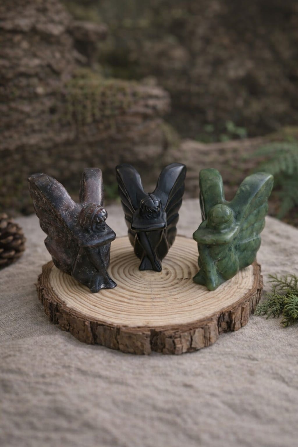 Enchanted Crystal Fairy Carving