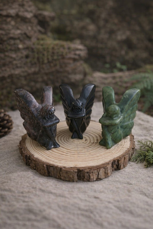 Enchanted Crystal Fairy Carving