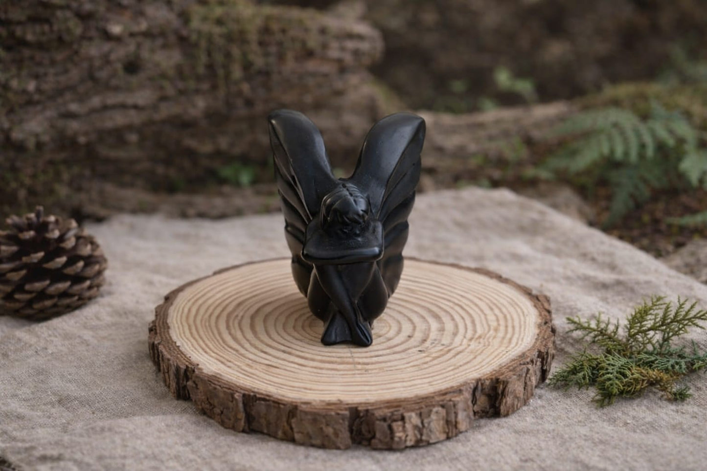 Enchanted Crystal Fairy Carving
