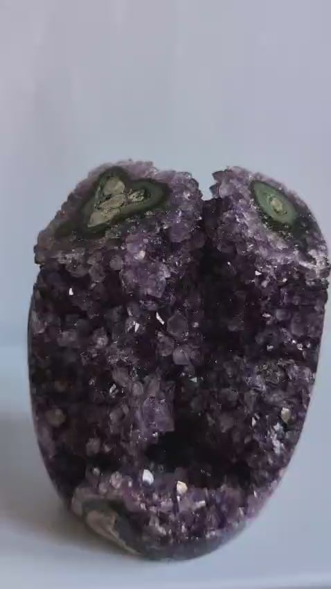 Premium Uruguay Amethyst Cathedral Geode