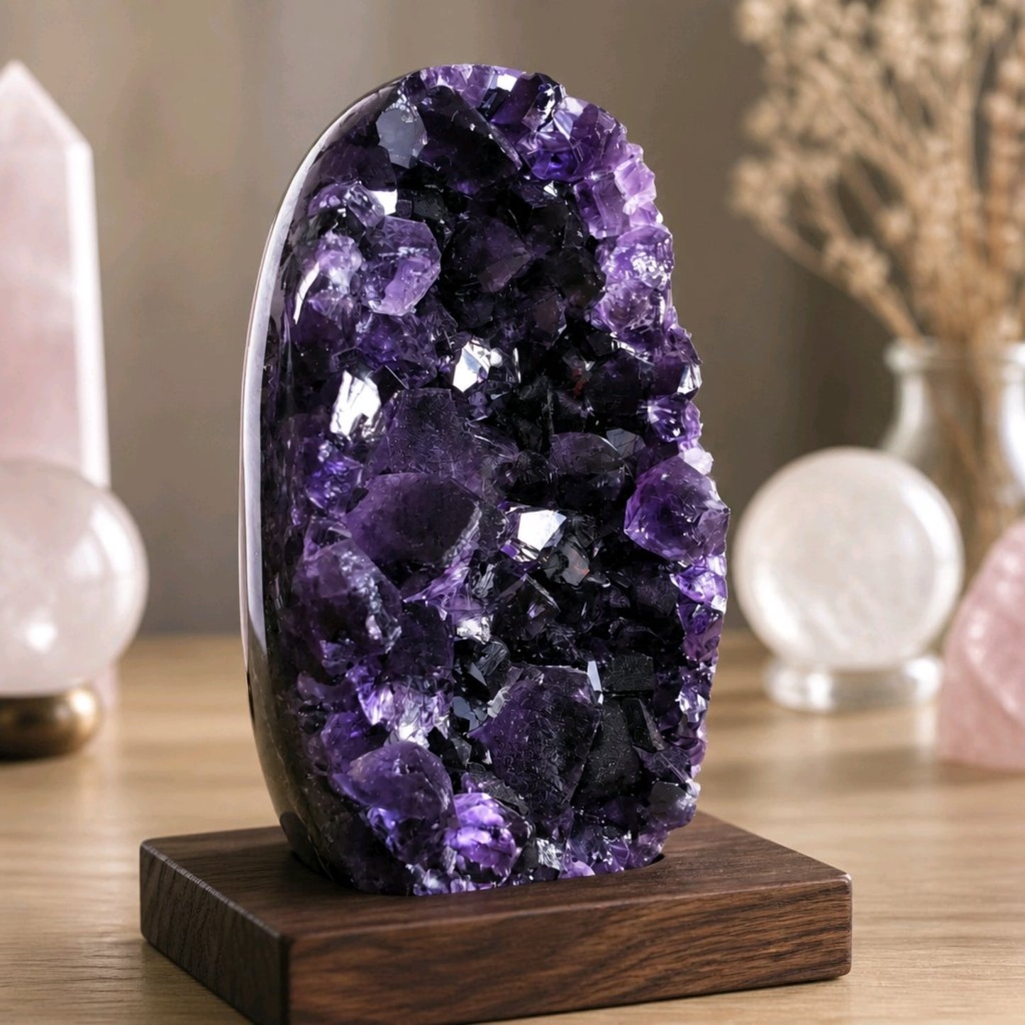 Uruguay Amethyst Geodes – Deep Purple Druzy Crystal Caves