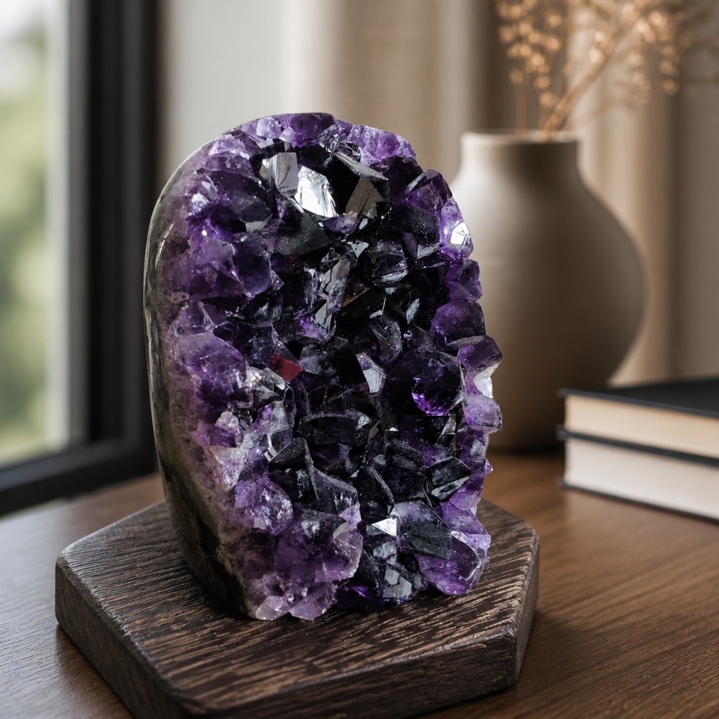 Uruguay Amethyst Geodes – Deep Purple Druzy Crystal Caves